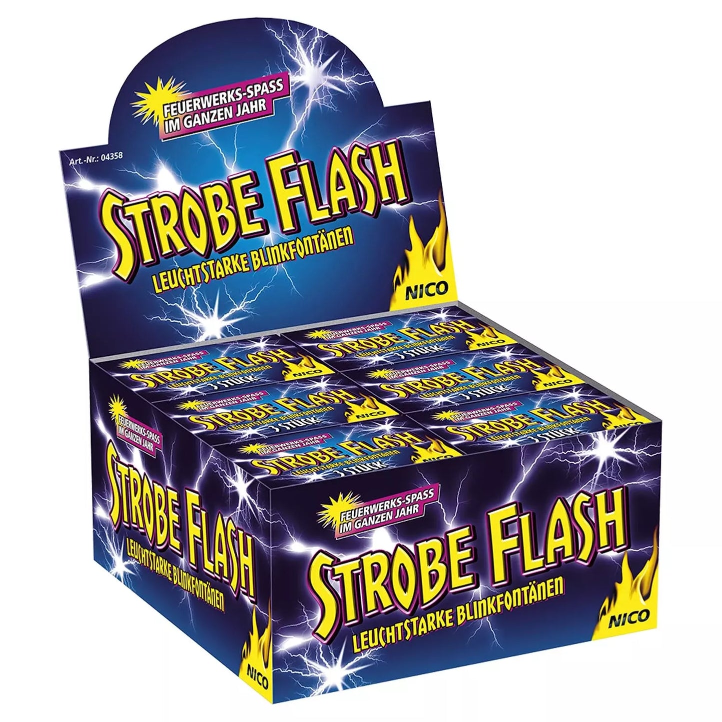 Nico Strobe Flash 3er Schachtel
