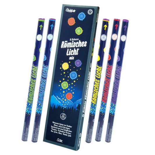 Funke 8 Schuss Römische Lichter Kal. C - Mix