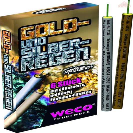 Weco Gold und Silberregen